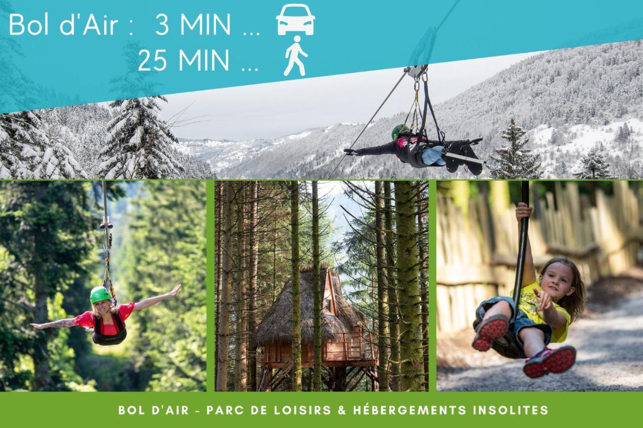 Le "Chalet De Minette" 2 Etoiles La Bresse Luaran gambar