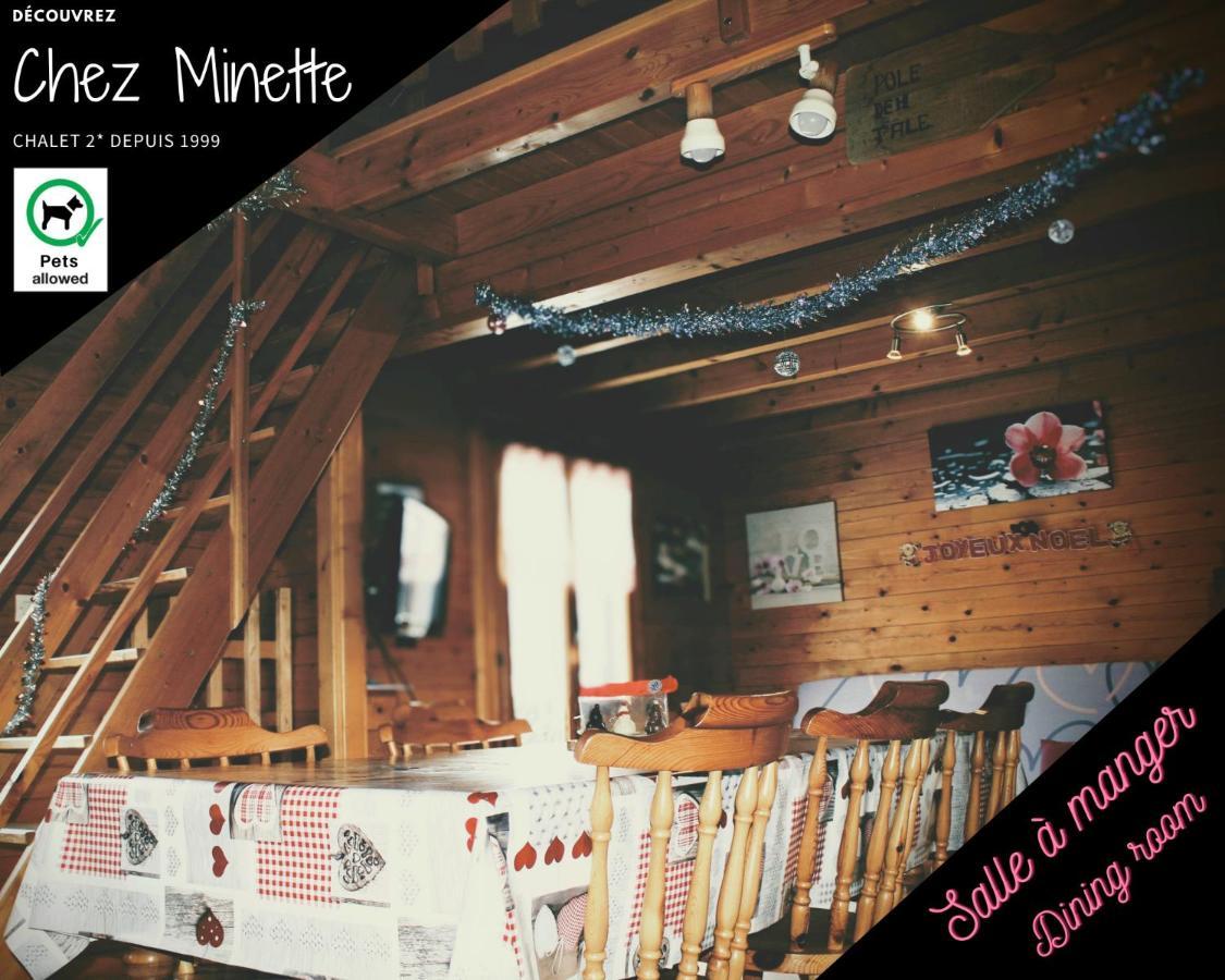 Le "Chalet De Minette" 2 Etoiles La Bresse Luaran gambar